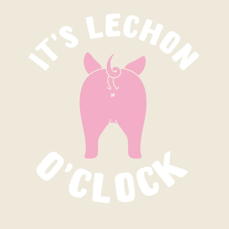Lechon Time Drôle Cadeau Philippin