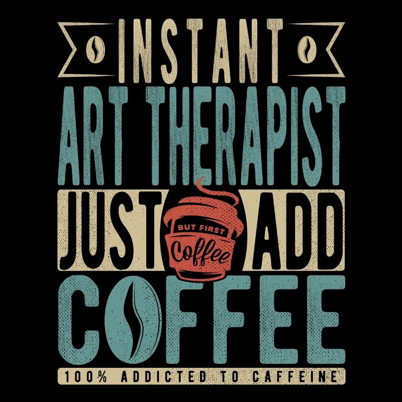 Art-thérapeute instantané Il suffit d’ajouter du café