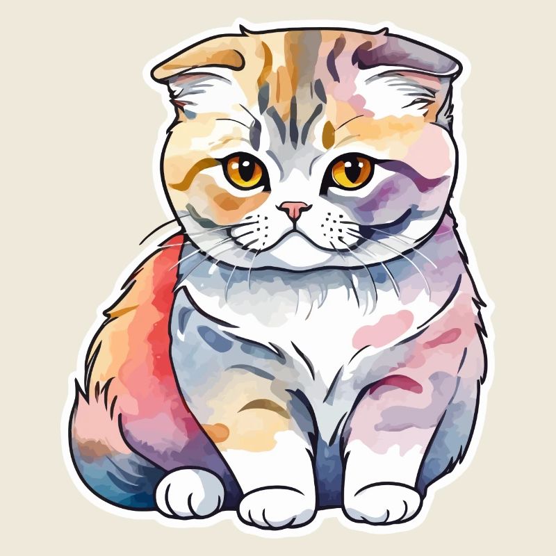 Scottish Fold Scottish Fold-Eared Cat