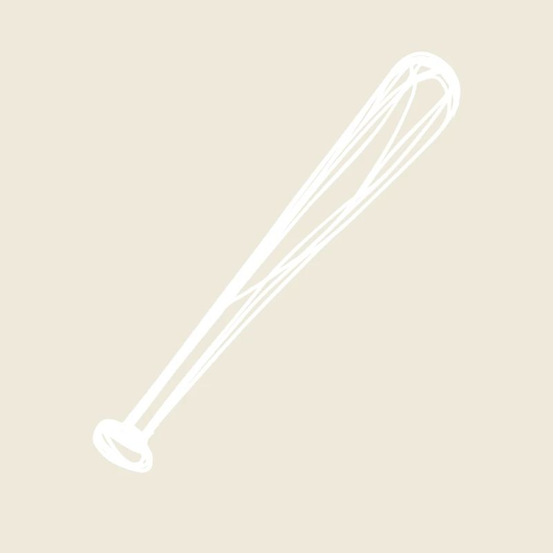 Dessin de batte de baseball