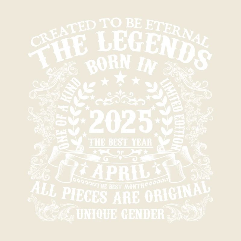 April 2025 Birthday 2025 April Year