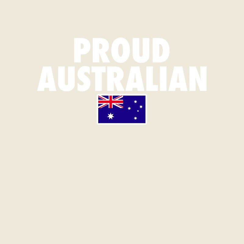 Fier drapeau australien australien