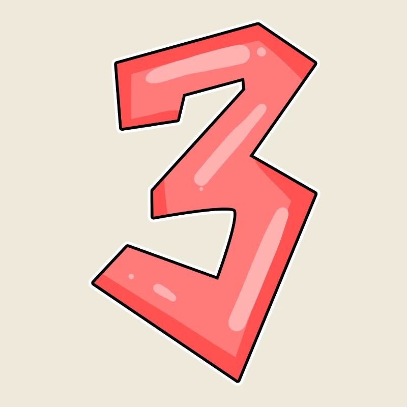 Trois - 3 - Numéro 3 - Numéro 3