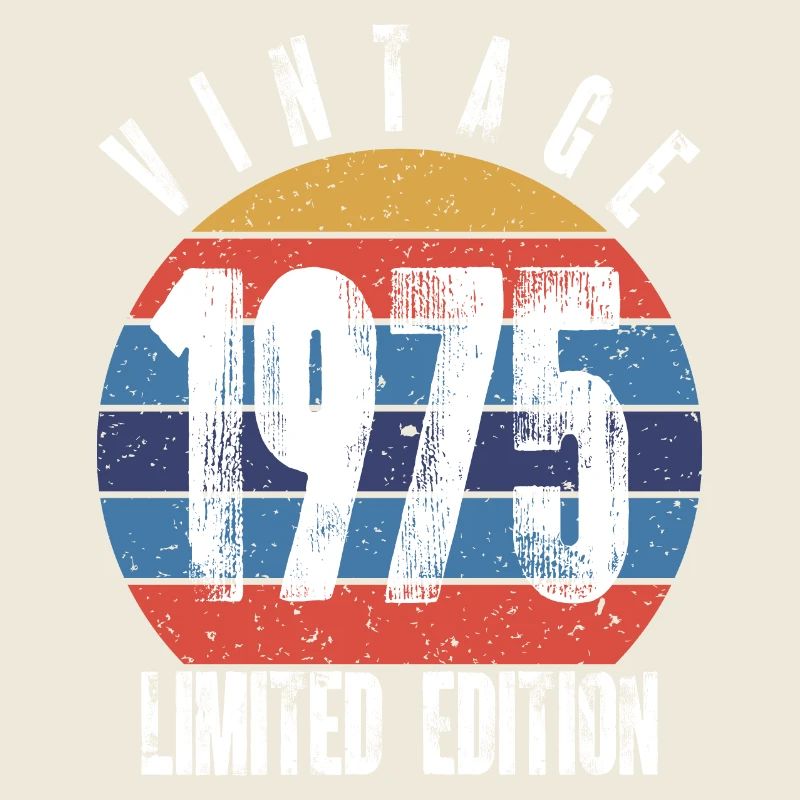 Design Année 1975 Vintage Rétro