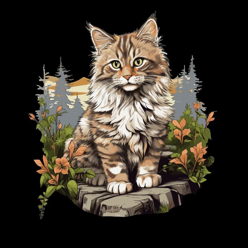 Chat des forêts norvégiennes Norwegische Waldkatze