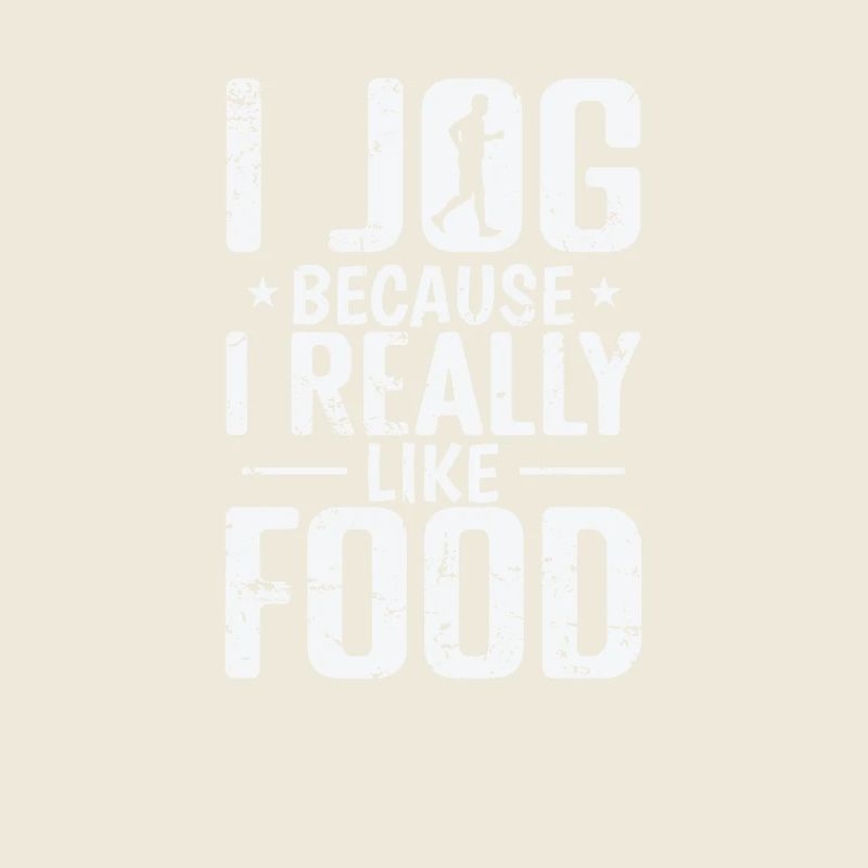 Je fais du jogging parce que j’aime vraiment le jogging alimentaire