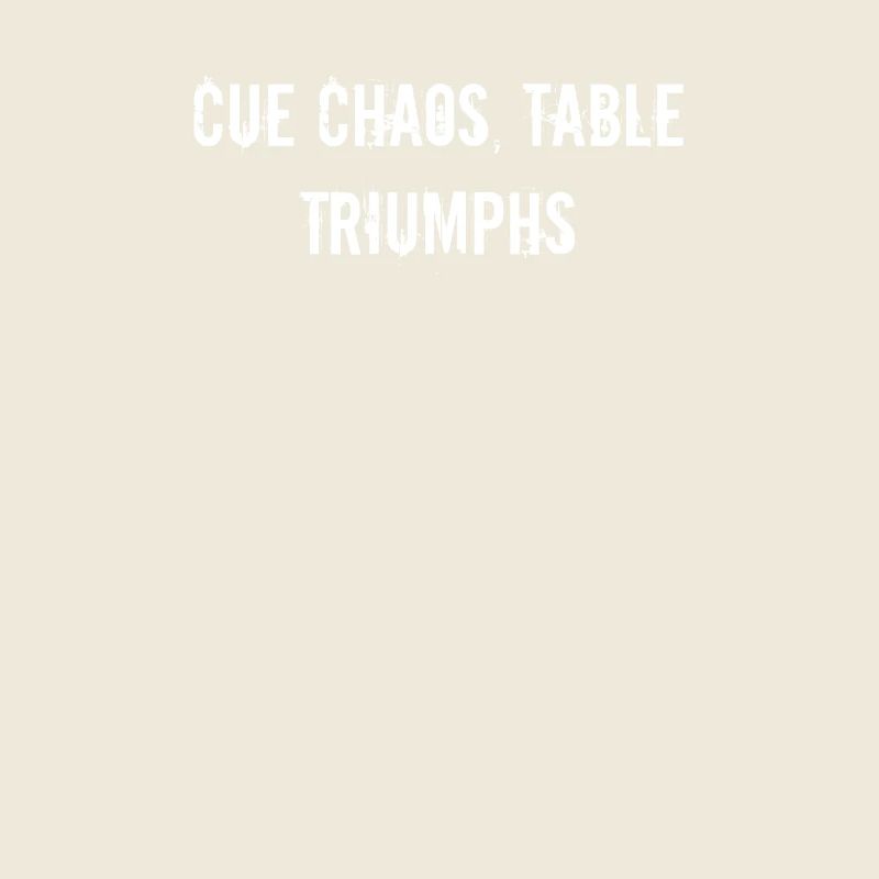 Billard - Chaos de queue, triomphes de la table