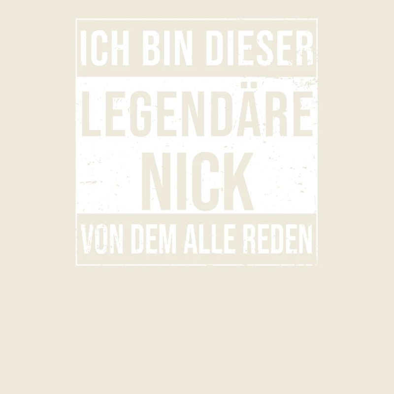 I'm this legendary for Nick