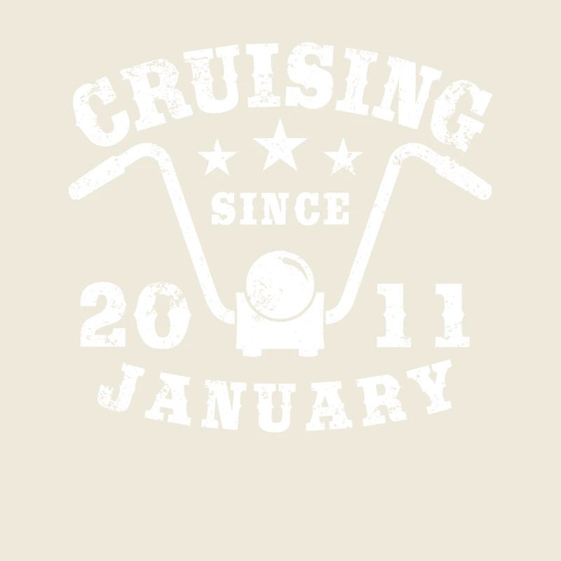 Cruising Biker Birthday January 2011 Motorcycle