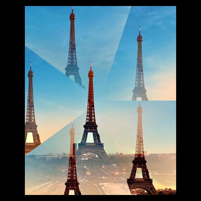 Eiffel Tower front view