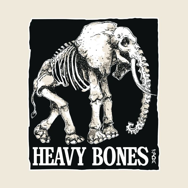 Heavy Bone Elephant Design