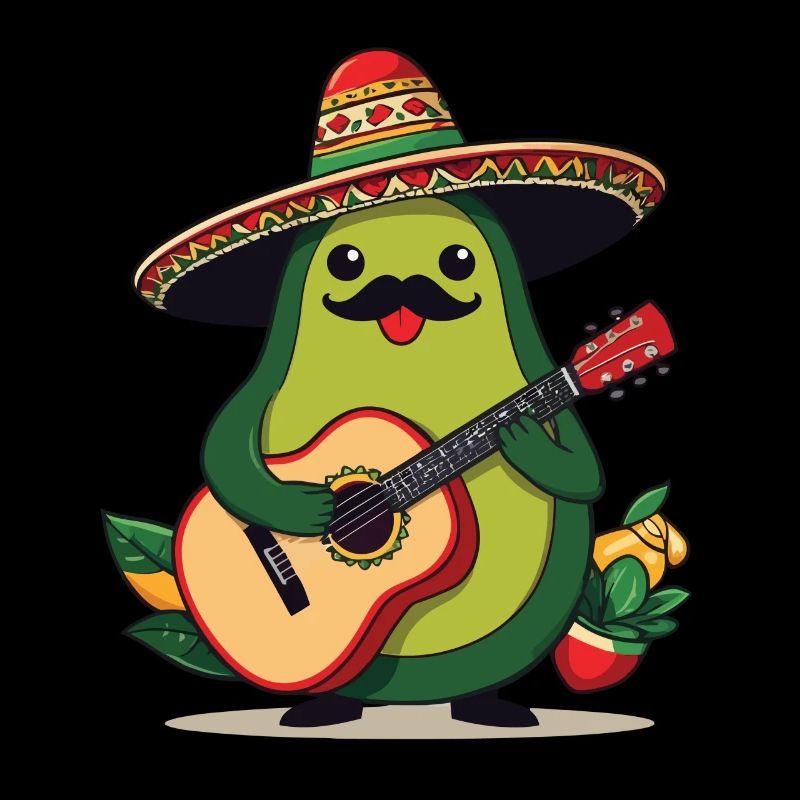 Avocat Mexicain Mariachi Guitariste