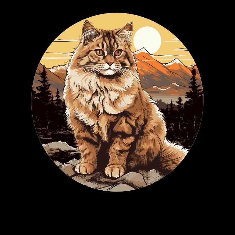 Chat sibérien Sibirische Katze