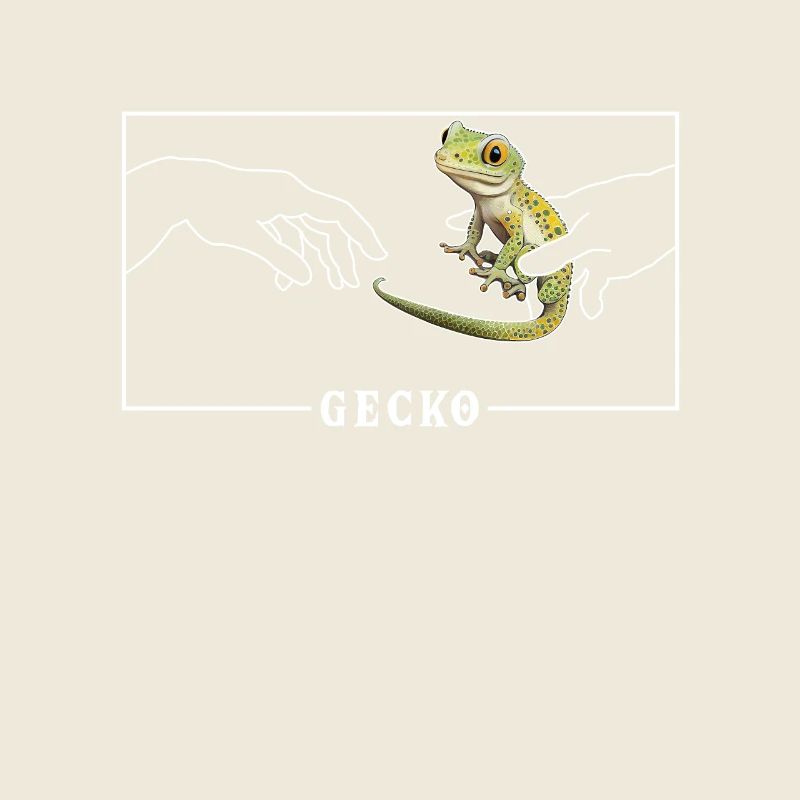 Michelangelo Creation of Adam Gecko Crested