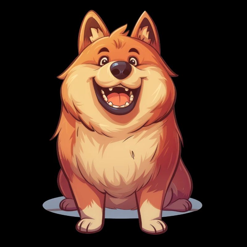 Eurasier | Cartoon Artwork