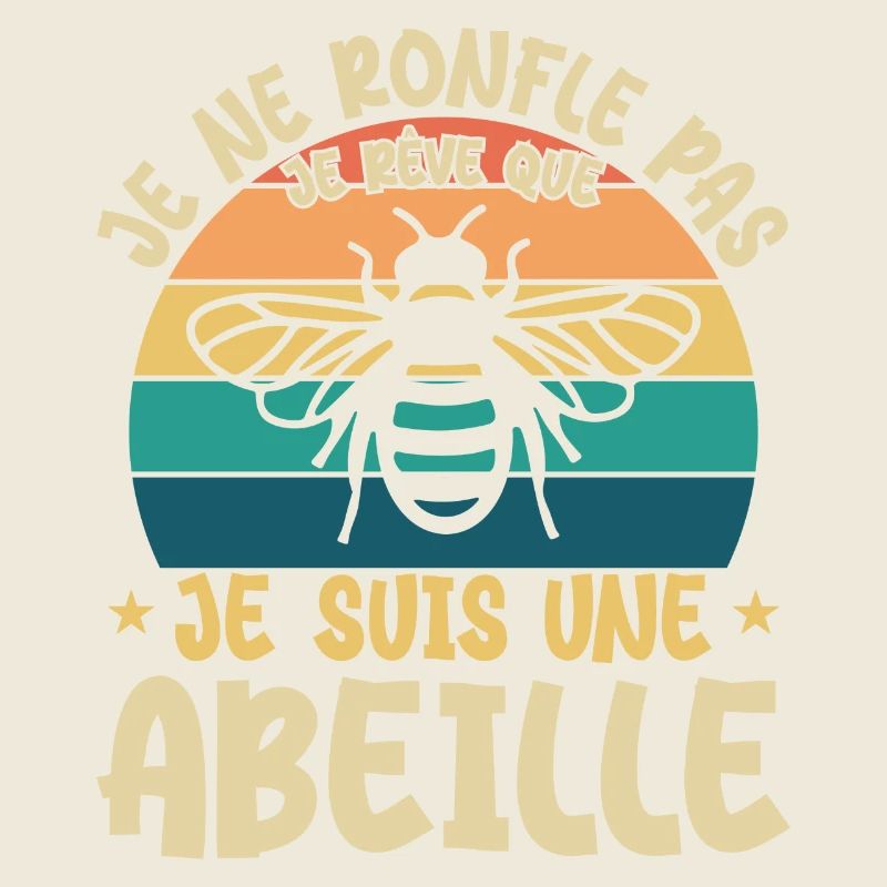 Ich schnarche nicht, ich träume, ich bin eine Biene