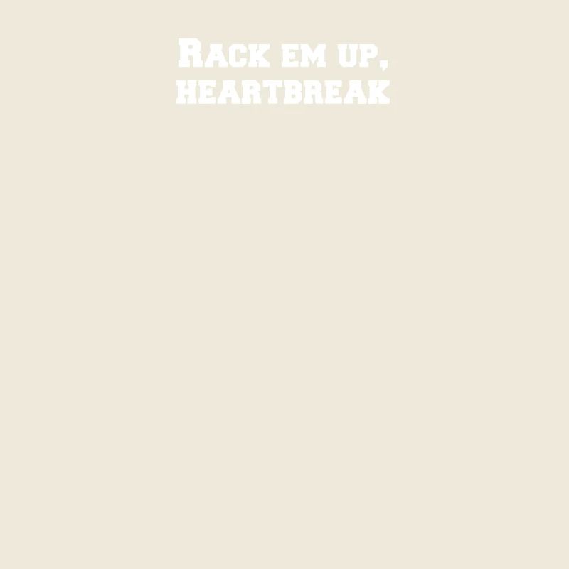 Billard - Rack em up, heartbreak