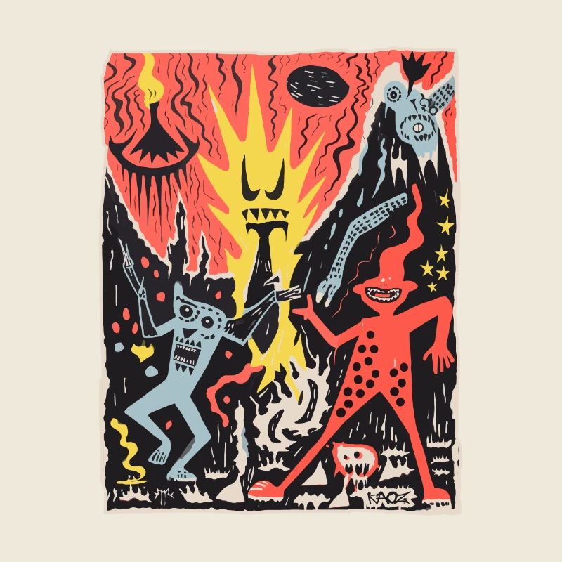 Funny as a party, demons in hell