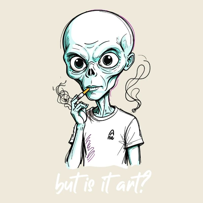 Funny Alien Saying Humorous Alien