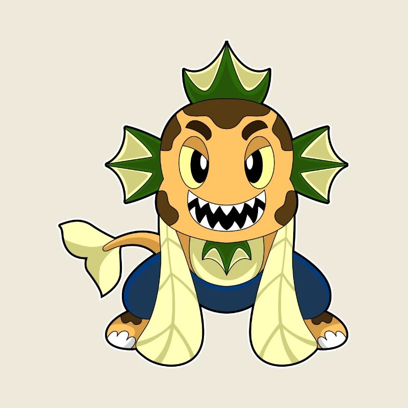 Fisch Halloween Monster