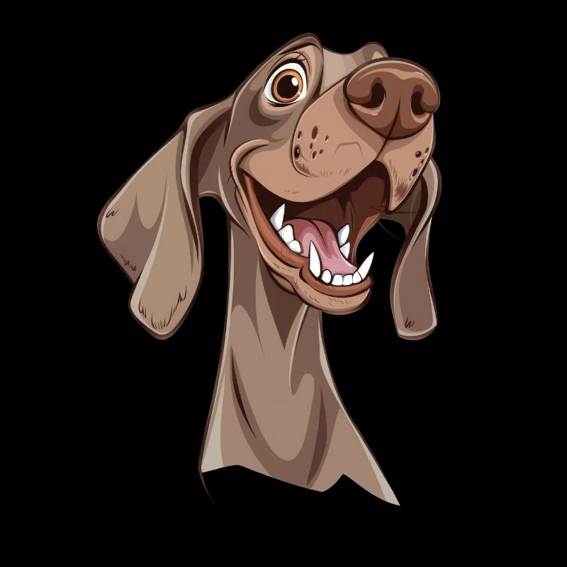 Weimaraner | Cartoon Artwork