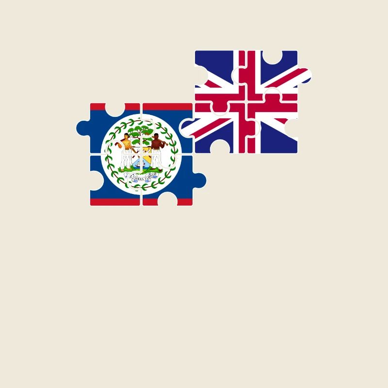 Belize UK British Belizean Flag
