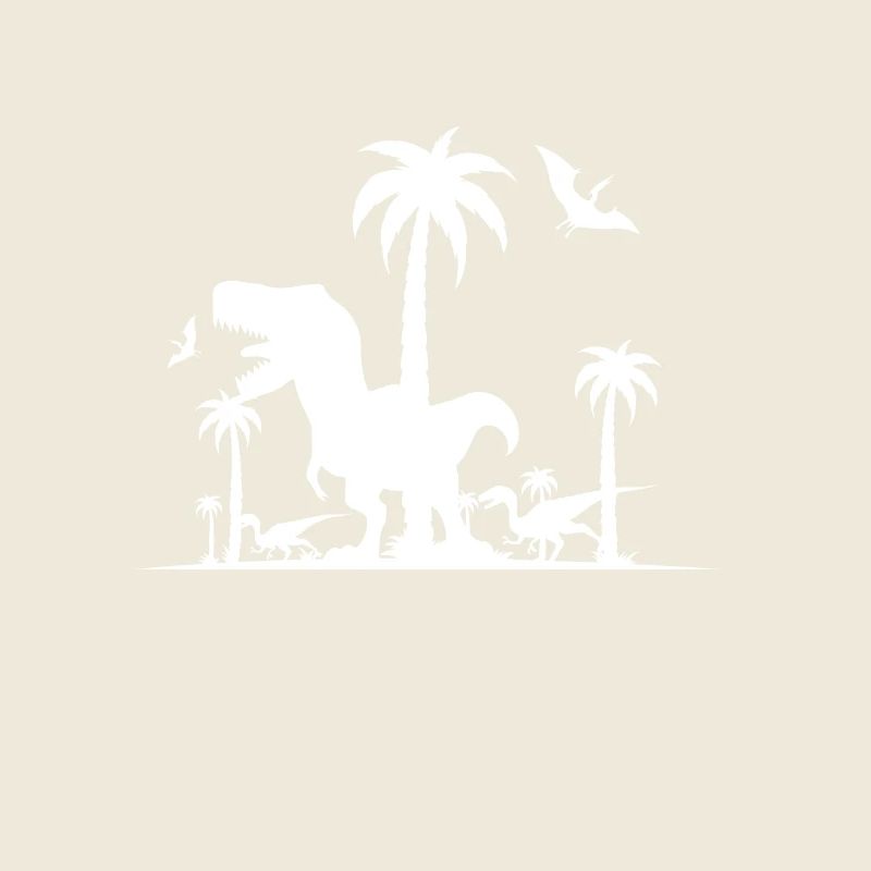 Dinosaur T-Rex in the jungle