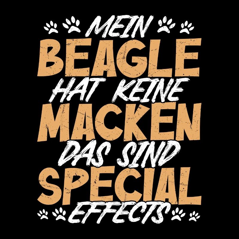 Mein Beagle hat keine Macken das sind Special Effe