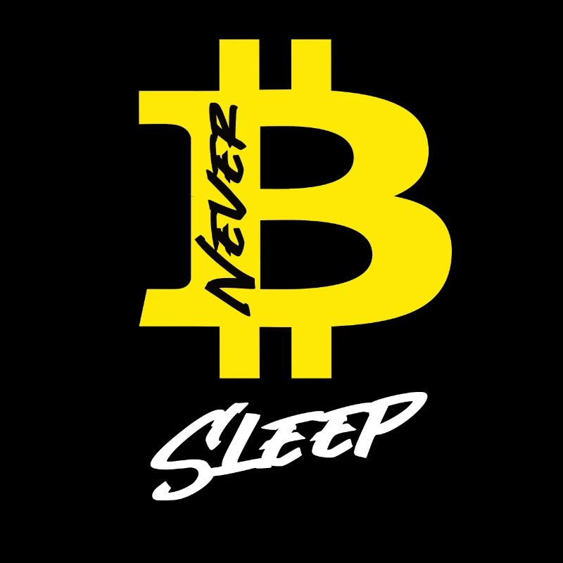 Bitcoin Never Sleeps Bitcoin Btc Crypto Währung