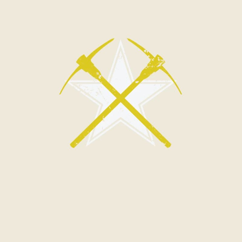 Star with mining peck