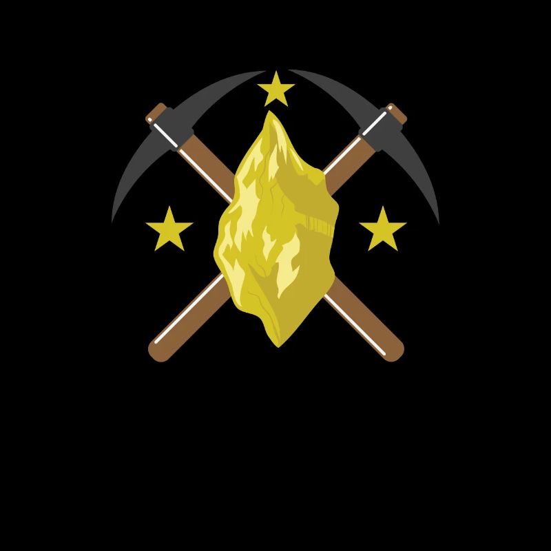 Aurum Nugget mit Picken