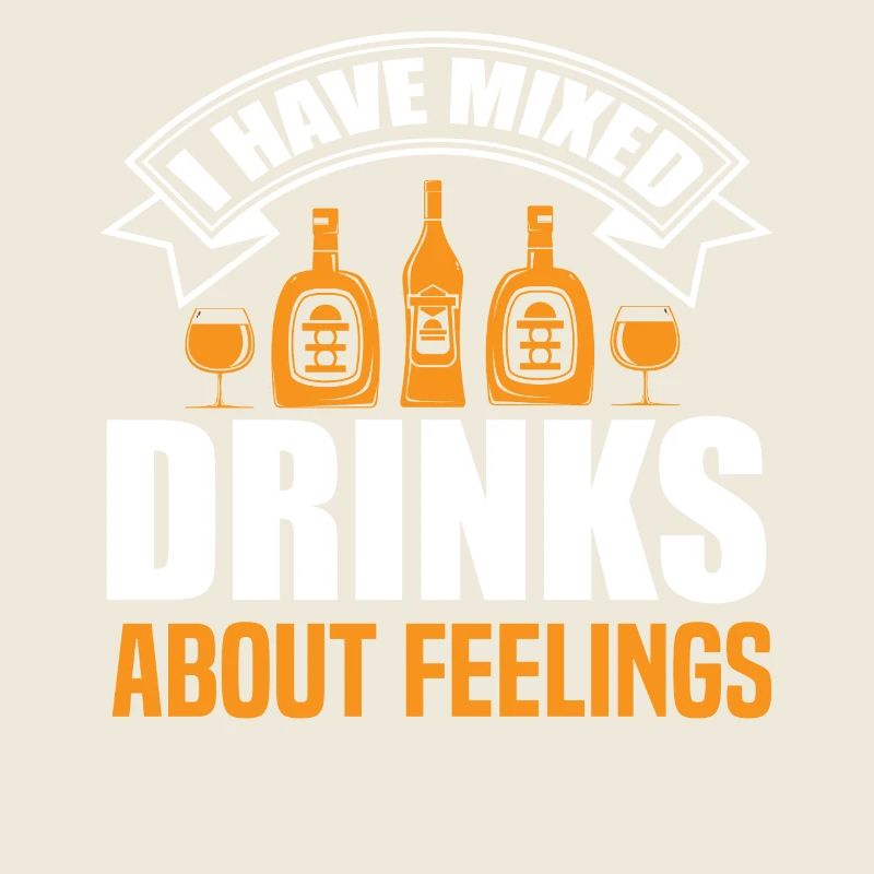 Ich habe Drinks über Gefühle gemixt.