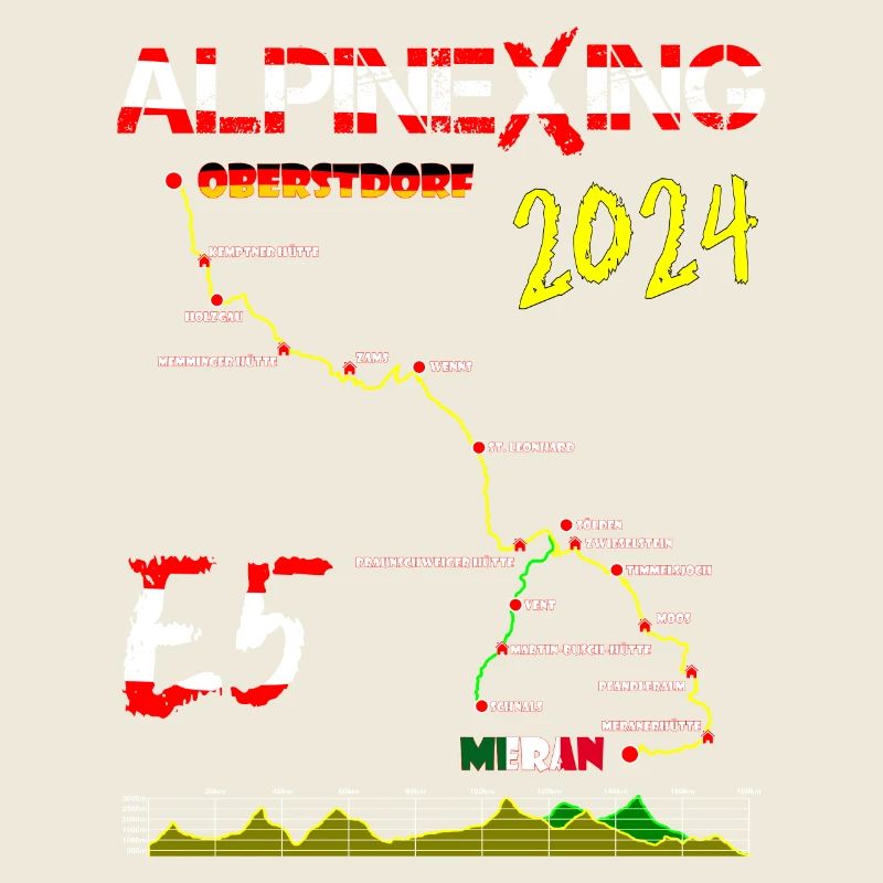 E5 Oberstdorf Meran 2024