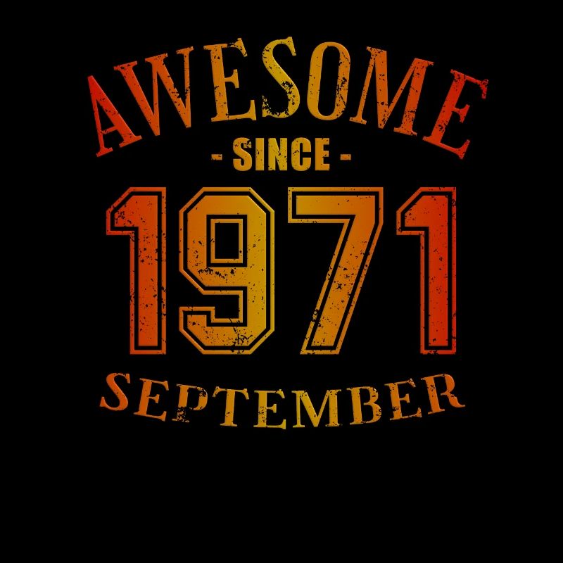 Septembre 1971 - Anniversaire de septembre