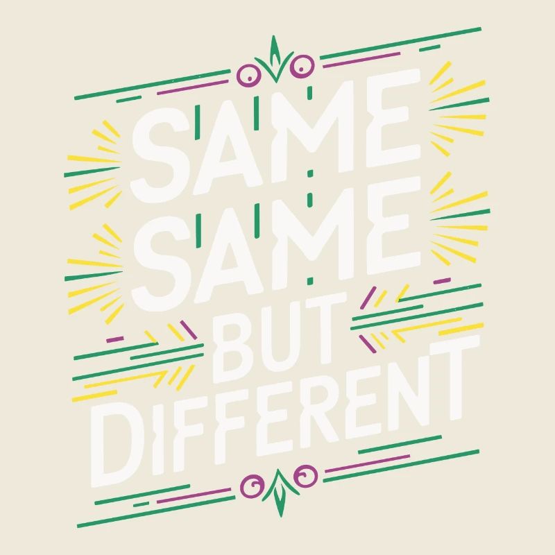 Same Same But different Thailand Traveller Rucksack