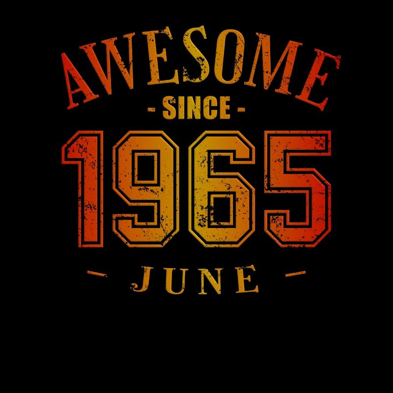 June 1965 - Geburtstag im Juni Awesome