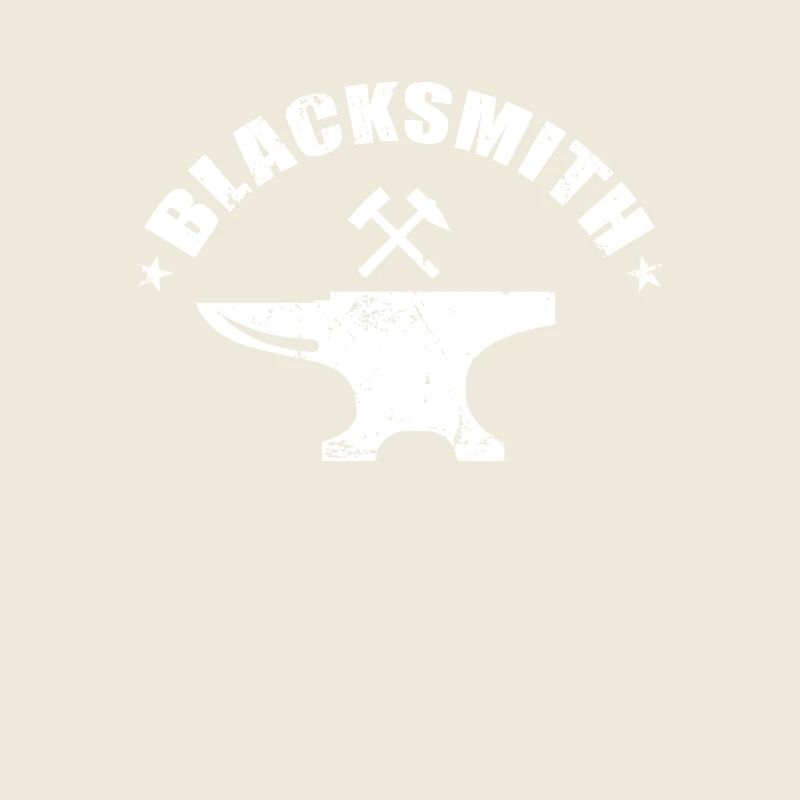 Blacksmith Amboss mit Hammer