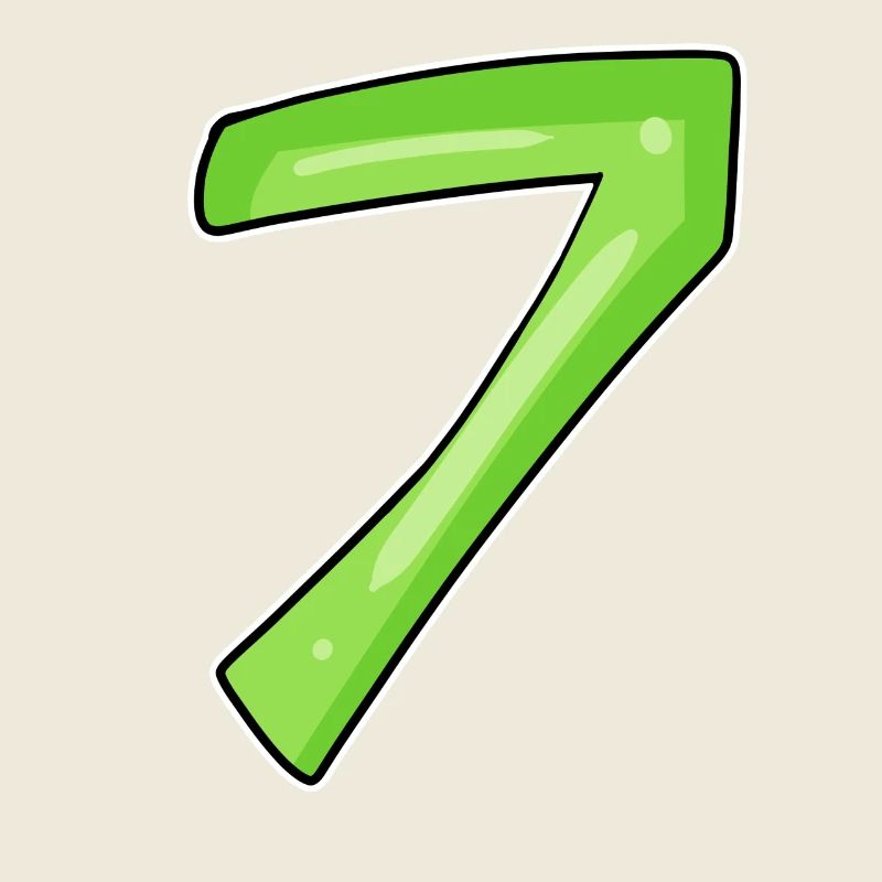 7 - sept verts