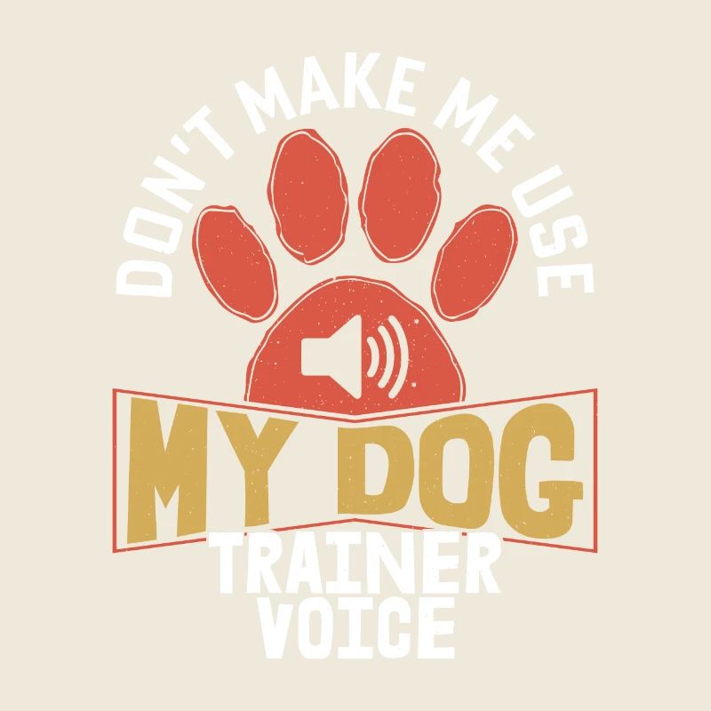 Ne me faites pas utiliser mon dresseur de chiens Entraînement vocal b