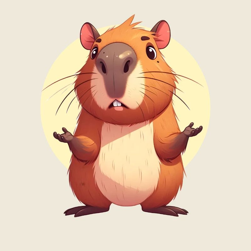 Confused Capybara