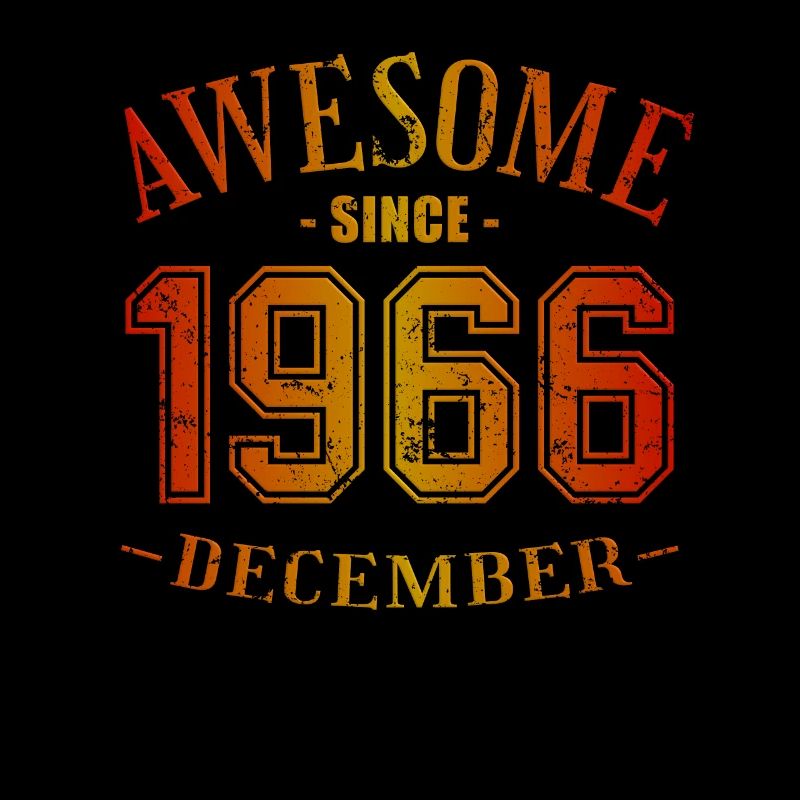 December 1966 - Birthday in December Awesome