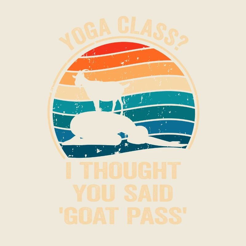 Yoga Class Or Goat Pass