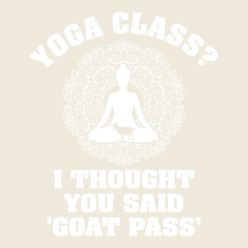 Yogastunde oder Ziegenpass