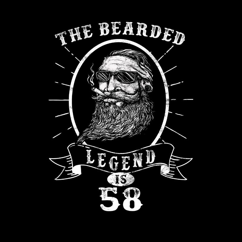 La légende barbue a 58 ans