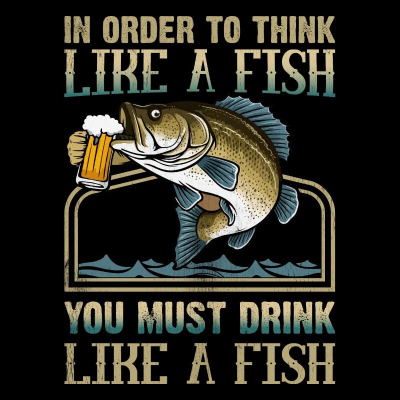 Pour penser comme un poisson, vous devez boire comme