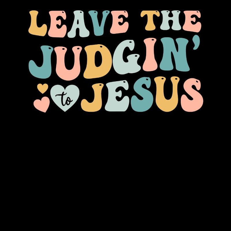 Überlassen Sie das Urteil Jesus