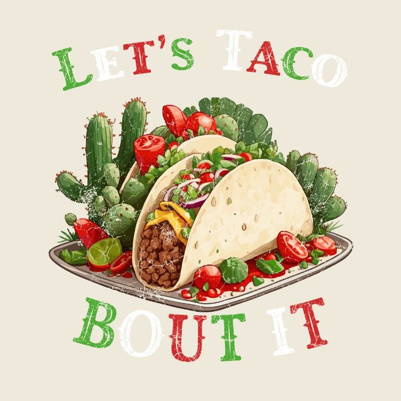 Drôle de tacos Dicton Cinco De Mayo Mexicain