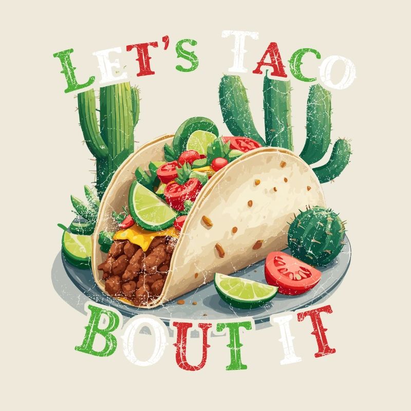 Drôle de tacos Dicton Cinco De Mayo Mexicain