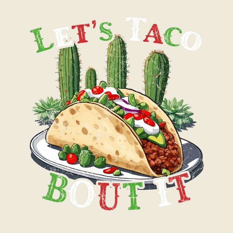 Drôle de tacos Dicton Cinco De Mayo Mexicain