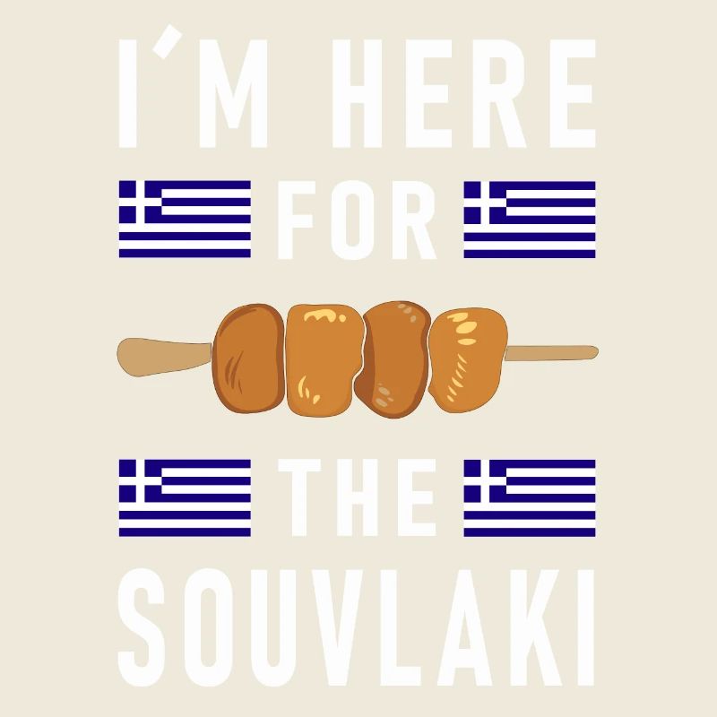 I'm here for the souvlaki Greece holiday